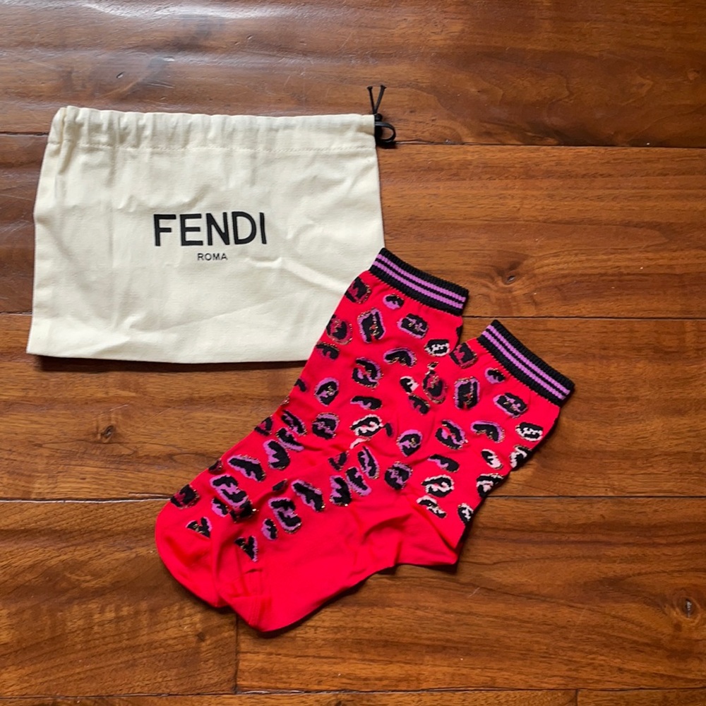 Never worn authentic Fendi socks